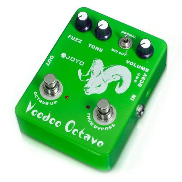 JF-12 Voodoo Octave Fuzz Effect Guitar Pedal Electric Bass Dynamic Compression Effects True Bypass Musical Guitar Accessory Malaysia