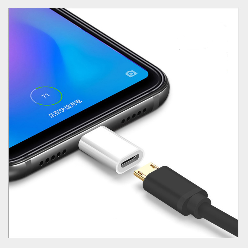1 Pcs Type C 3.1 Male To Micro USB Female Adapter USB C Converter