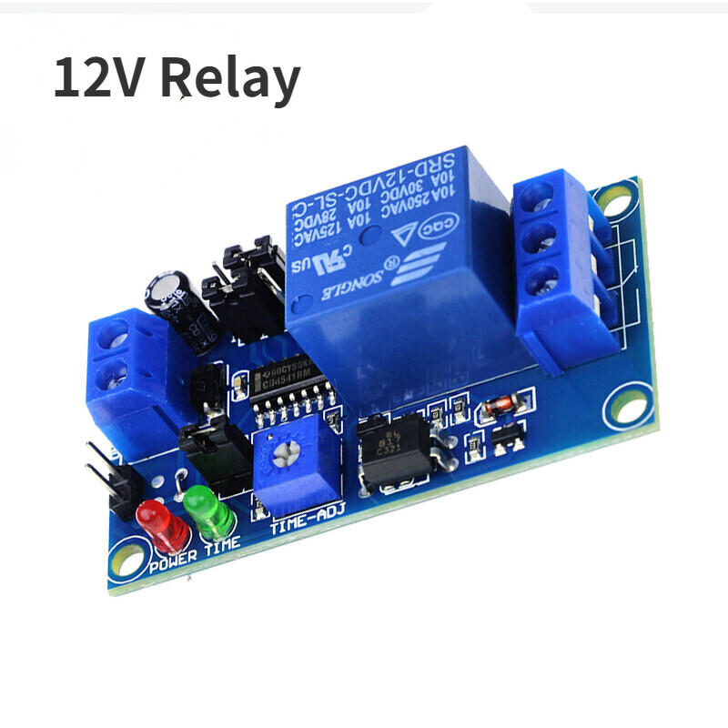 1PCS Delay on/off switch module with timer DC 12V high quality delay relay