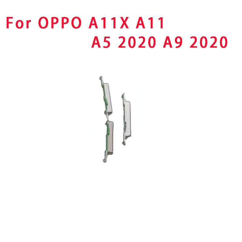 For OPPO A11 A11X A5 2020 A9 2020 Power on / off Switch Button Side Volume Up Down Buttons Flex Cable Replacement Parts