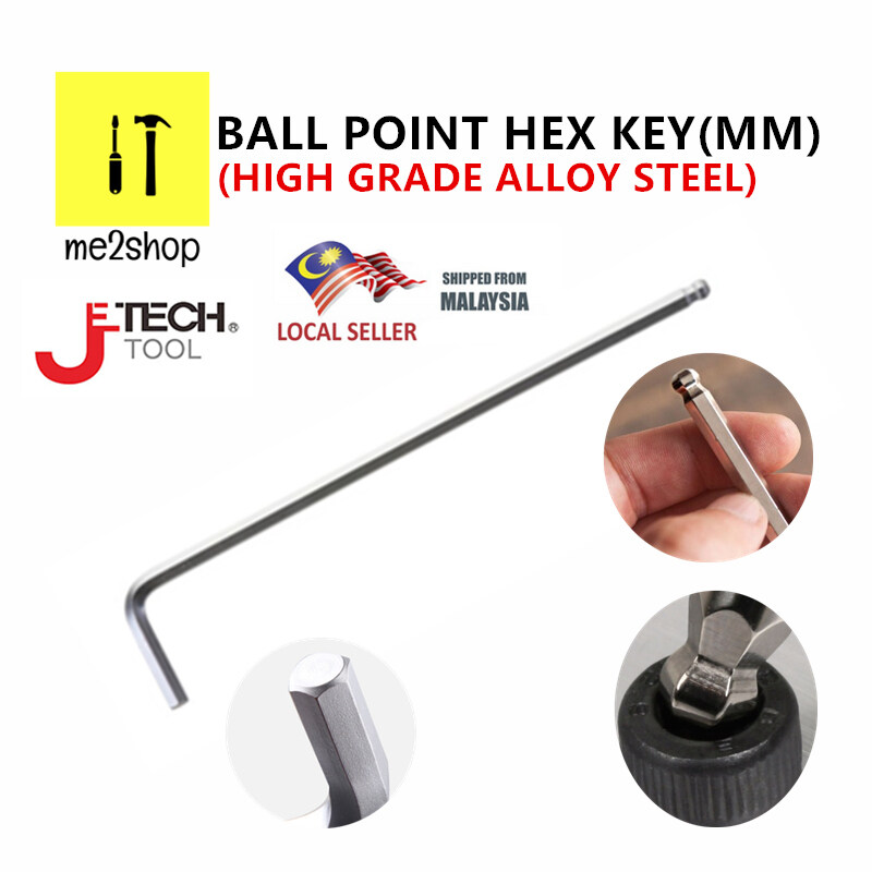 JETECH TOOL BALL POINT HEX KEY (MM) / ALLEN KEY(MM)