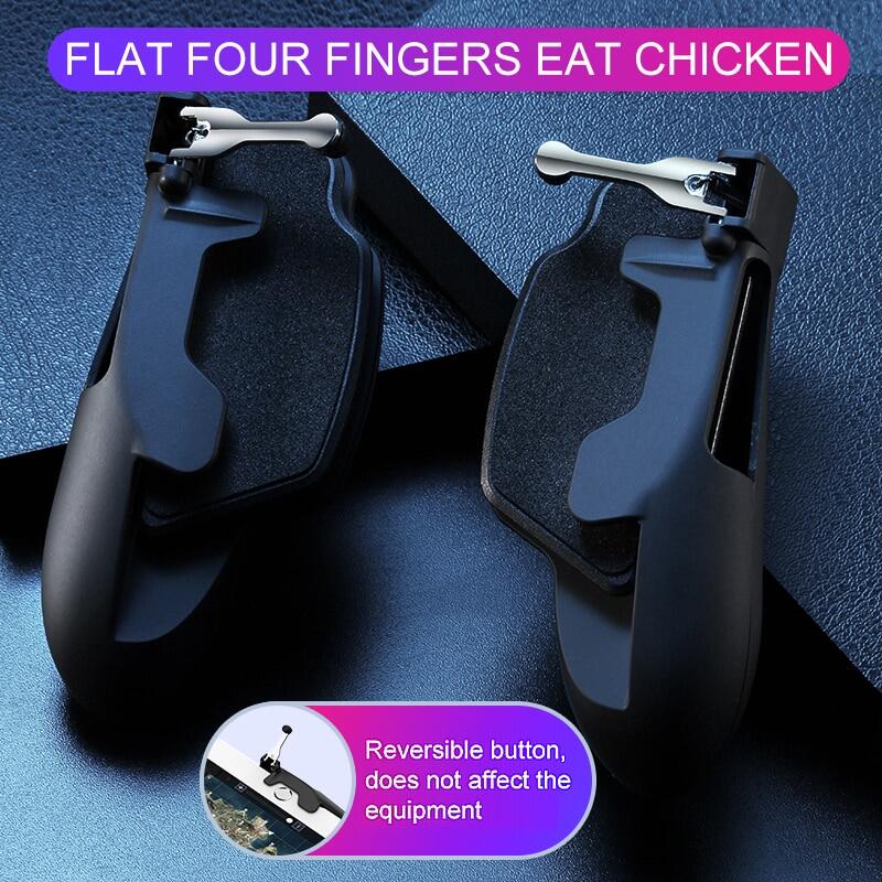 1 Cặp Phụ Kiện Dụng Cụ Điều Khiển Dễ Dàng Tay Cầm Di Động PUBG Gamepad, Nút Bấm Tiện Dụng Chống Trượt Cho Máy Tính Bảng Ipad Nút Kích Hoạt Di Động
