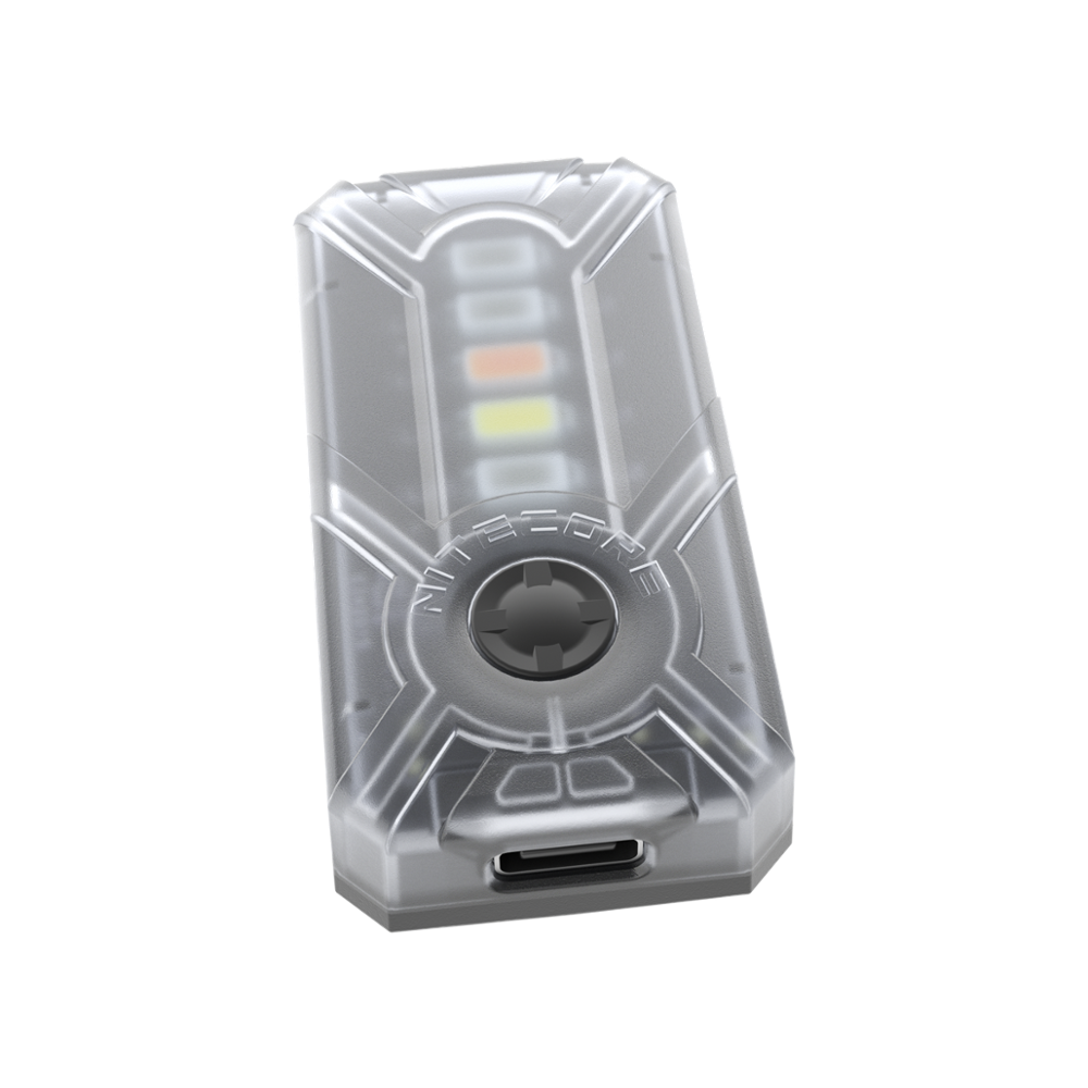 NITECORE NU07 LE very light source multi-function signal lamp, using 5 high-performance LEDs, charging via USB-TYPE-C