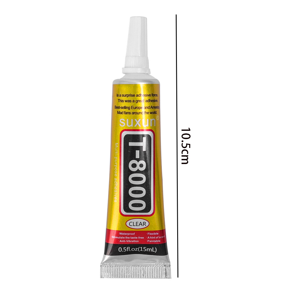 LCD Frame Adhesive Glue T8000 Electronic Component Screen Bonding Glass Frame Repair Glue