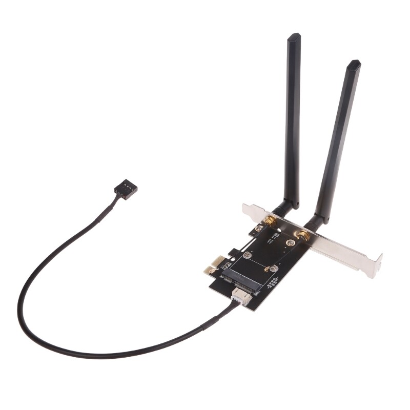 【New Arrive】 Mini PCI-Express to PCIE X1 for Mini PCI-E Wifi  Adapter Desktop Converter
