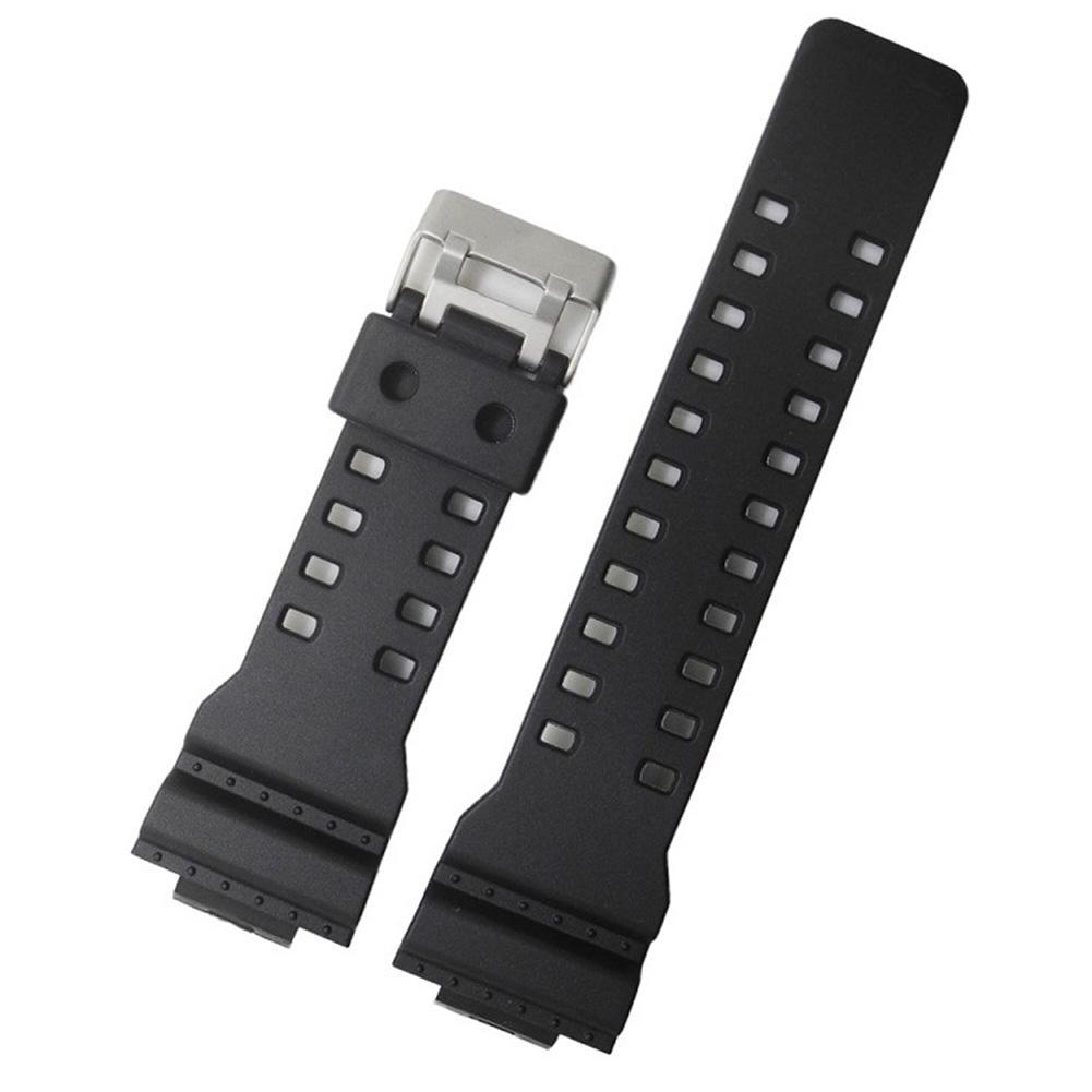 Để Sử Dụng 16Mm Dây Đeo Đồng Hồ Thay Thế Bằng Cao Su Silicon Với Ga-110Gd120Ga-100Ga-100C Casio Dây Đeo Đồng Hồ Có Thể Điều Chỉnh Dây Đeo Cổ Tay Cho GA-110GD120GA-100GA-100C Casio