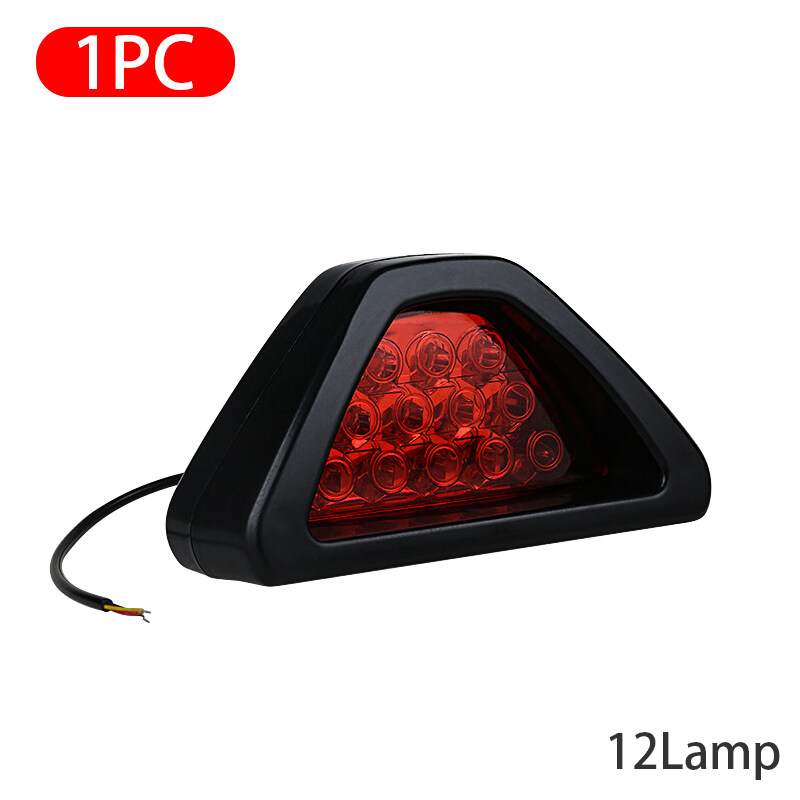 Led Car Brake Light Rear Strobe Warning Lights Anti Collision Red Signal Taillight