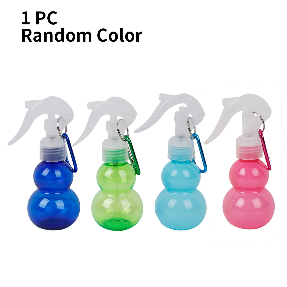 100ML Llight Color PET Plastic Gourd Bottle Small Mouse Spray Disinfection Hook Bottle Hook up Spray Bottle
