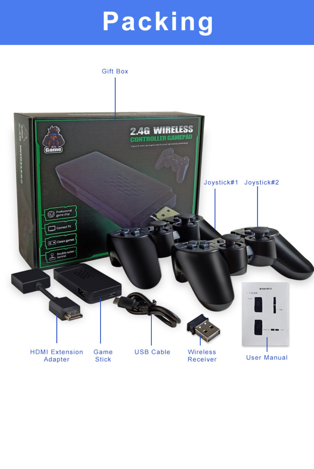 máy Chơi Game Điện Tử M8 Bộ Điều Khiển Không Dây Kép 2.4G Máy Chơi Game Điện Tử Cổ Điển TV 4K 10000 Trò Chơi 64GB Trò Chơi Cổ Điển Cho PS1/GBA Giao Hàng Bỏ Qua Khâu Vận Chuyển Hỗ Trợ 10 Ngôn Ngữ Hỗ Trợ 9 Trình G Zweicx