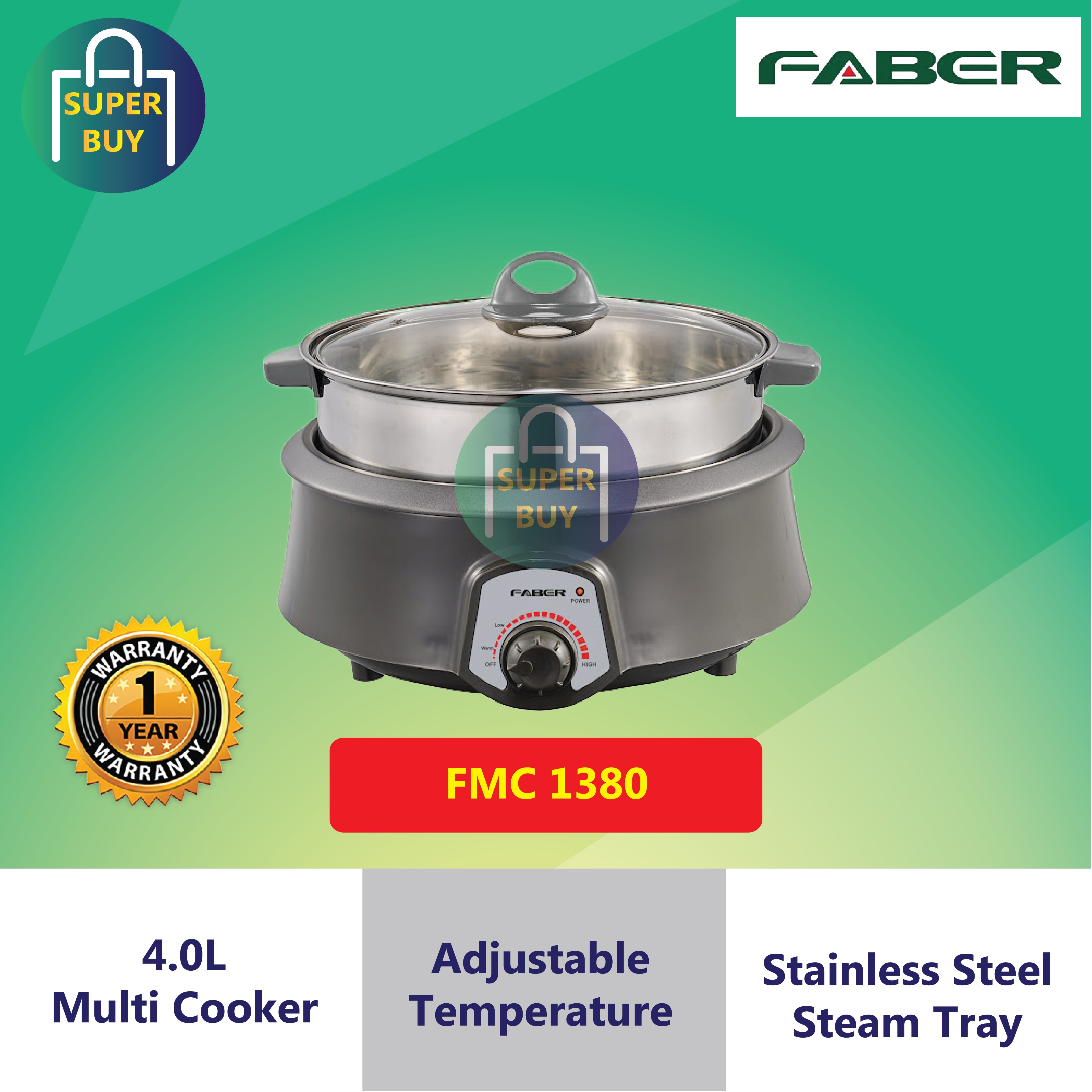 Faber multi cooker fmc 1380 sale