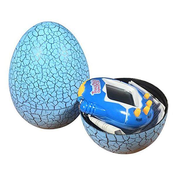 Electronic Pets Child Toy Key Digital Pets Tumbler Dinosaur Egg Virtual Pets Blue By Ralleya