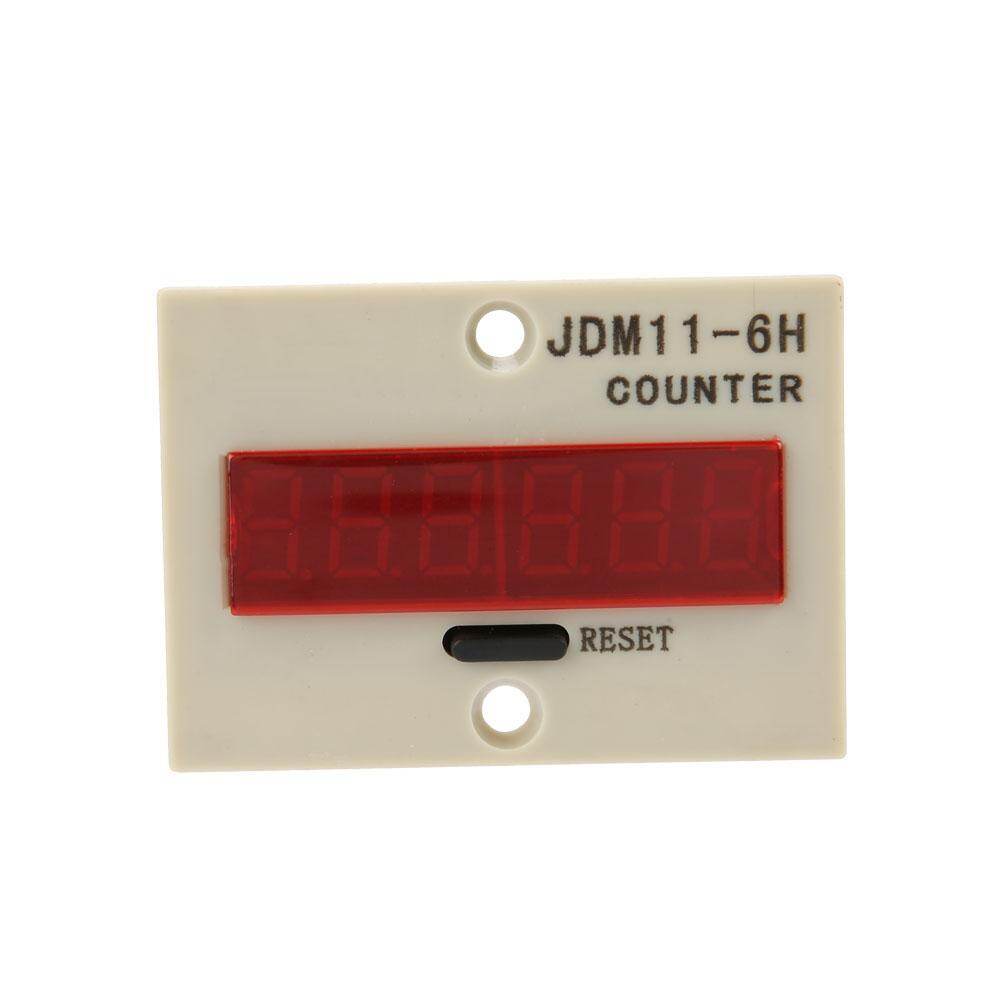 JDM11-6H 6 Digit Display Electronic Counter AC220V / DC36V / DC 24V / DC 12V
