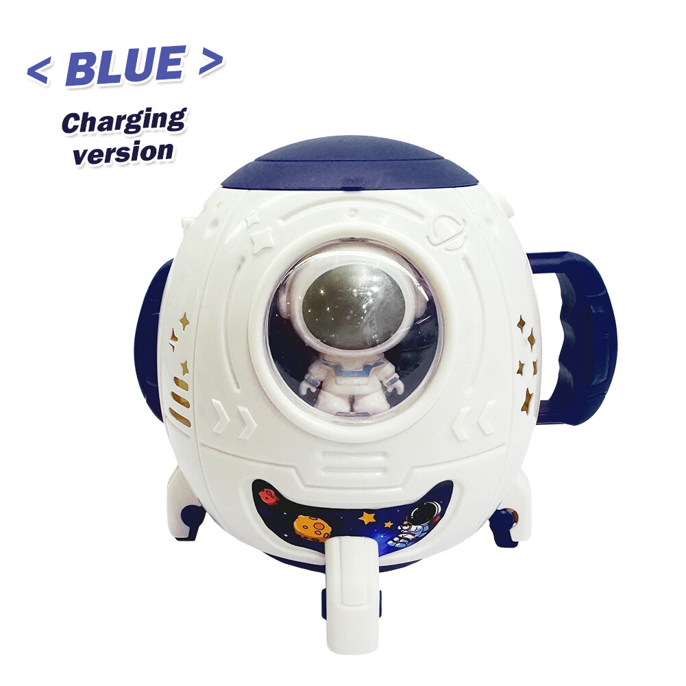 Toysmars Phi Hành Gia tên lửa máy thổi bong bóng xà phòng Đồ chơi chạy điện cầu vồng máy thổi bong bóng xà phòng bong bóng súng phóng tên lửa đồ chơi cho trẻ em trong Nhà trò chơi ngoài trời