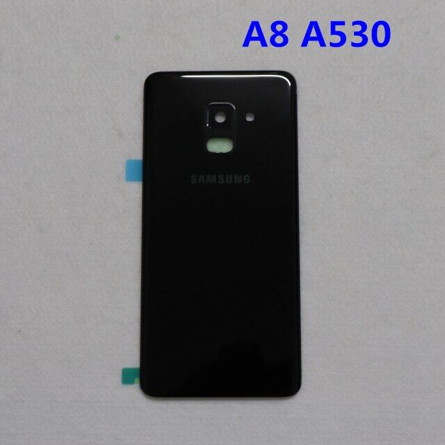 Samsung galaxy a8 a530 a530f a8 plus a730 back glass battery cover rear door housing case for samsung a8 2018 back glass cover