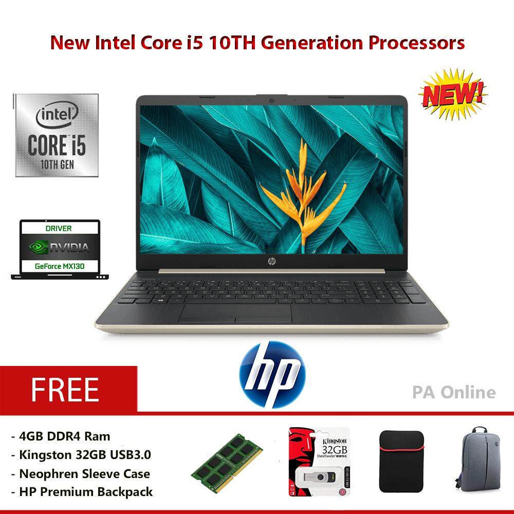 HP 15S-DU1004TX (8GB RAM)- Intel Core i5-10210u /8GB DDR4 Ram /512GB PCIe NVMe M.2 SSD /15.6 FHD LED /2GB NVD MX130 /Win 10 /2 Years Malaysia