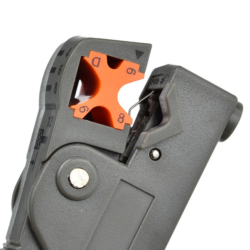Coaxial cable stripper cable stripper wire clamp wire clamp network tool