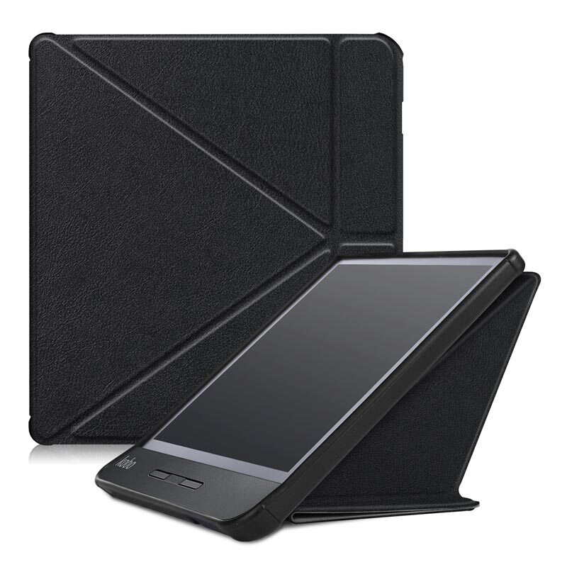 Case For KOBO Libra H2O Magnetic Smart Cover 7-inch eBook Cover PU Leather Multiangle Stand Shell