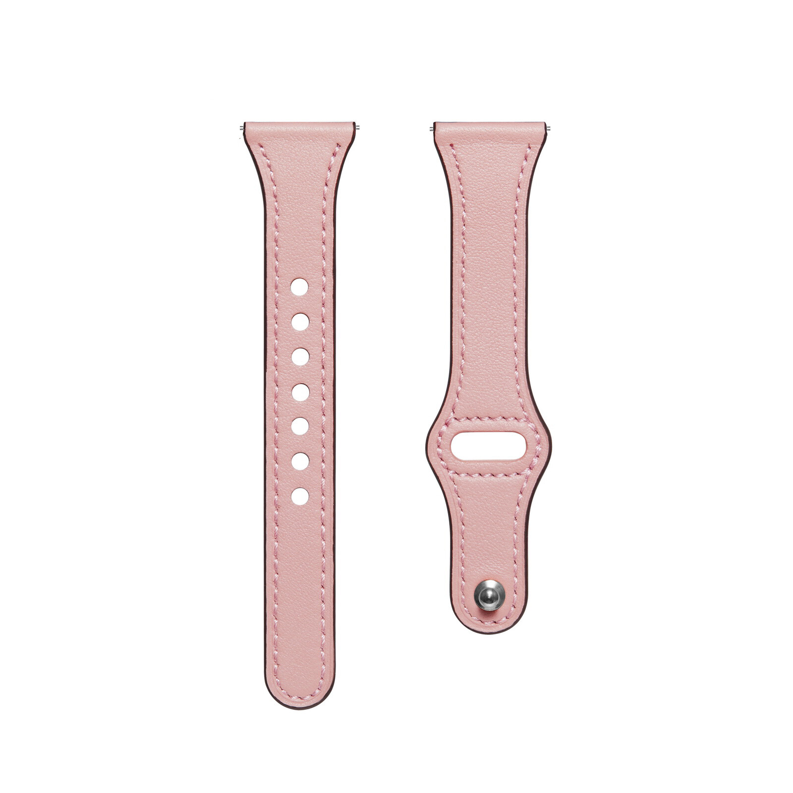 20 MM Genuine Leather Watch Band Strap For Garmin Venu Sq for Forerunner 645 645M 245 245M/Vivoactive 3 Music