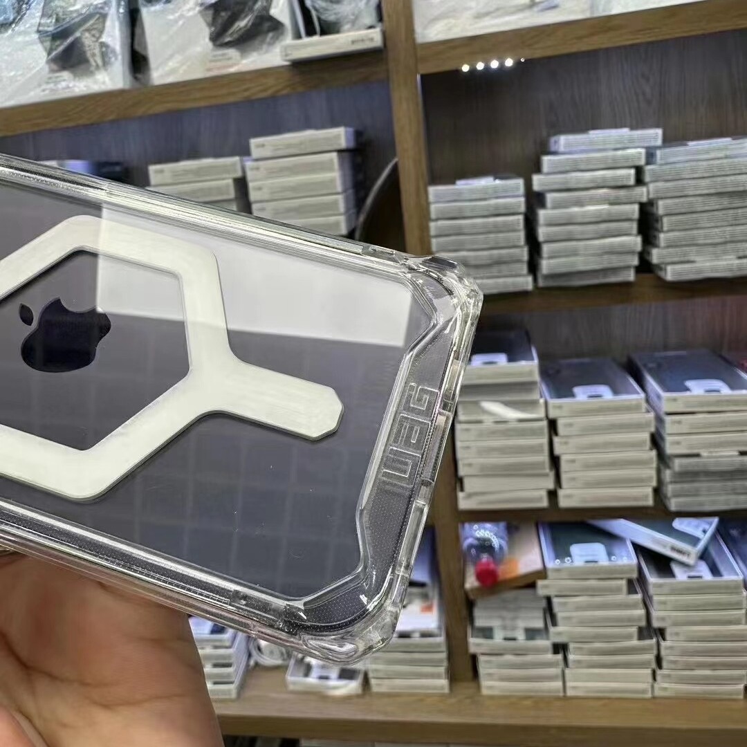 Ốp UAG Ice Magsafe Mới Cho iPhone 14 Pro Max 14 Plus 14 Pro 14 Ốp Plyo MagSafe Ốp Bảo Vệ Chống Rơi Trong Mờ Ốp iPhone 14 Pro