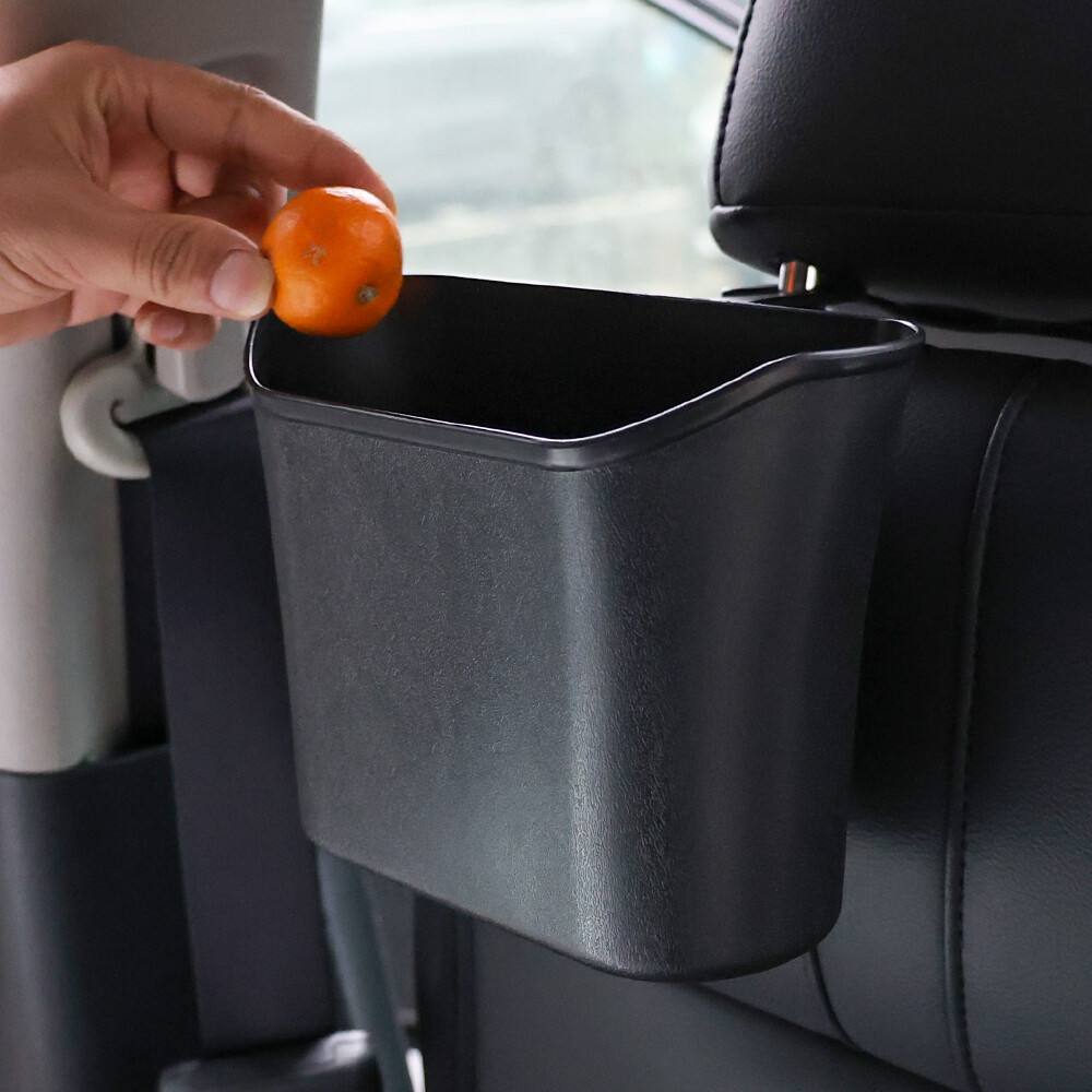 Car Multifunctional Garbage Bin Car Seat Back Hanging Storage Box Auto Front Rear Door Storage Holder Car Interior Organizer