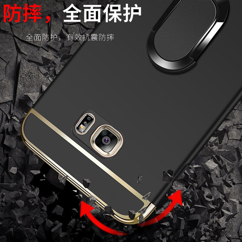 LANLIN For Samsung Galaxy Note 9 / Note 8 / Note 5 Phone Case Ultra Thin Matte Hard PC Holder Casing For Samsung Note 9 Case With Free Ring Stand Holder & String