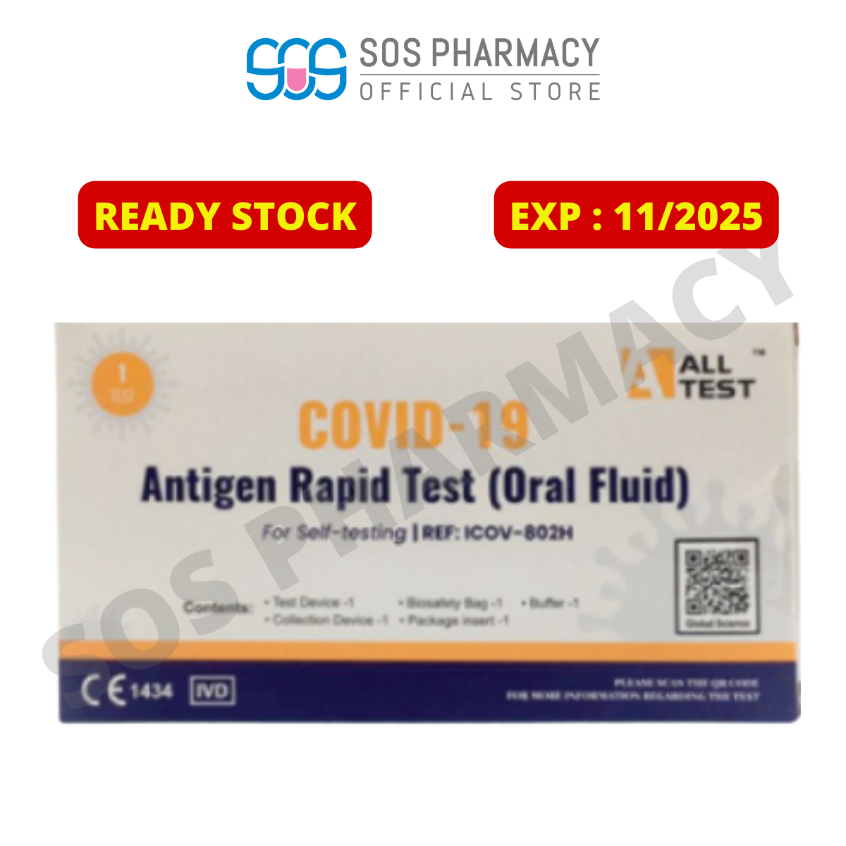 ALLTEST RAPID COVID 19 TEST KIT 1 Box (EXP DATE 11/2025) Lazada