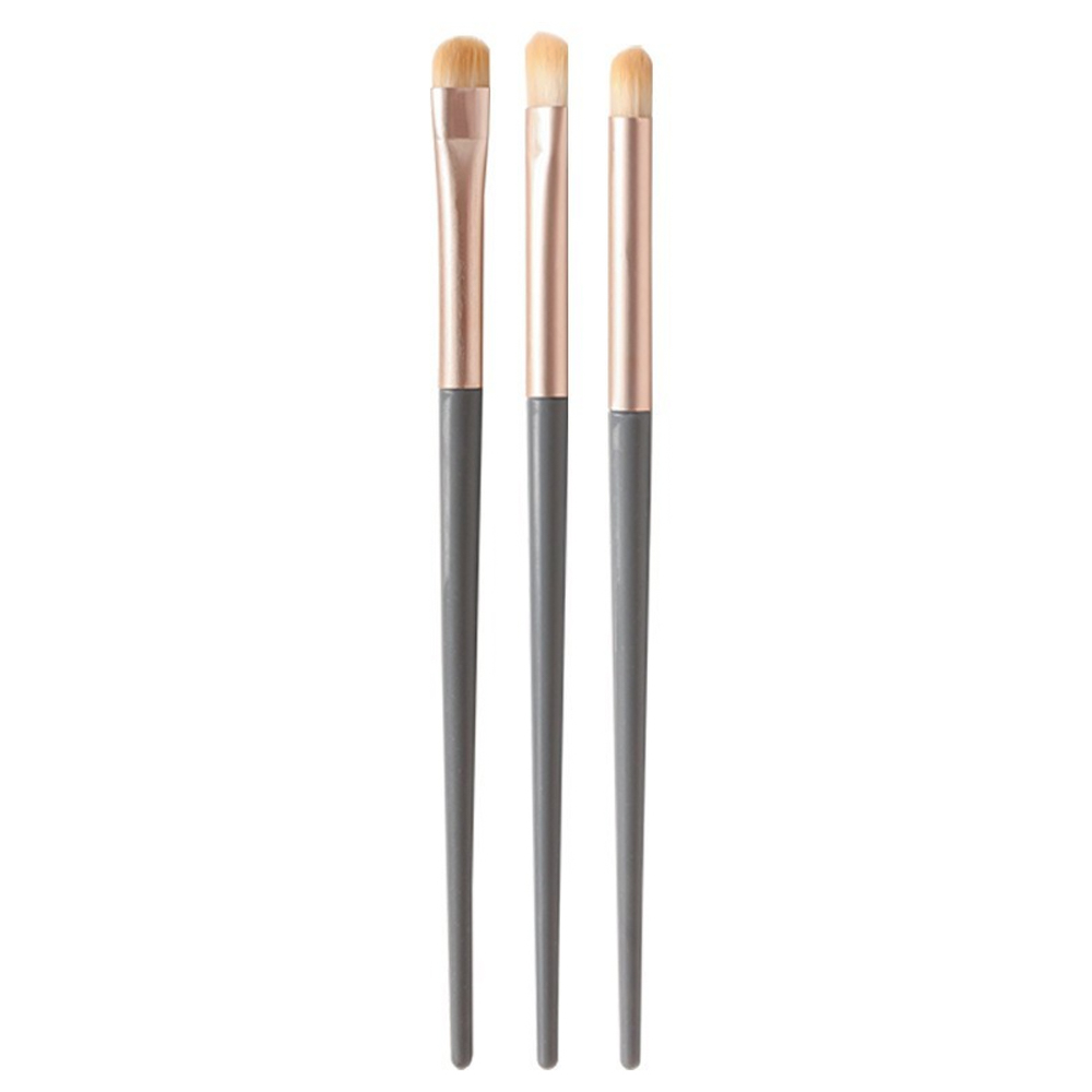 3Pcs Makeup Brushes Set Eye Shadow Blending Short Shader Brush for Makeup Tool