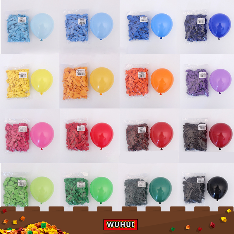 Wuhui Balloons Decoration Set Pearl Balloons Each Ribbon Color 1pc