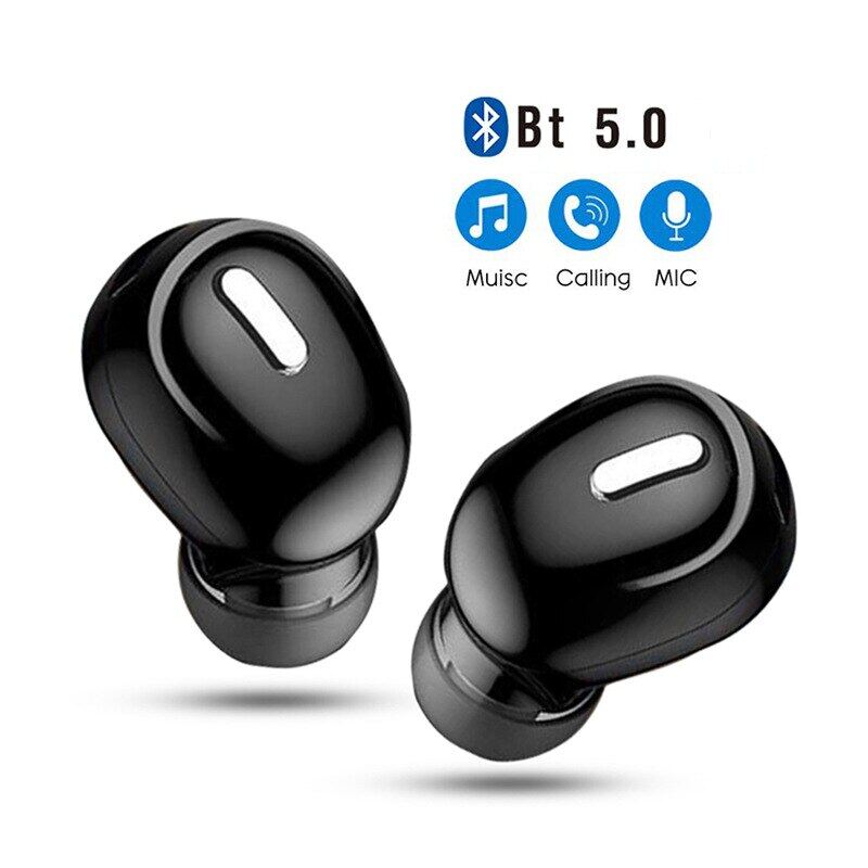 Tai Nghe Bluetooth Không Dây Mini Trong Tai, Tai Nghe Nhét Tai Một Tai, Tai Nghe Bluetooth Tai Nghe Stereo Rảnh Tay