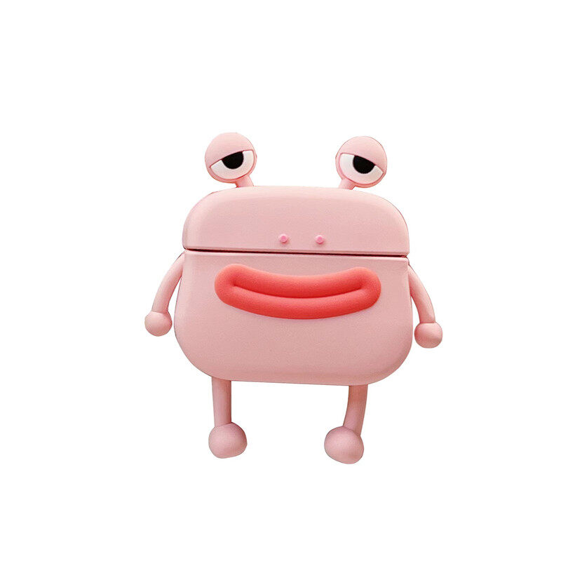 Cartoon Cute Frog Airpods Pro Case Soft Silicone Case for Airpods 1 2 3 Protective Cover 3D Headphone Protective Case