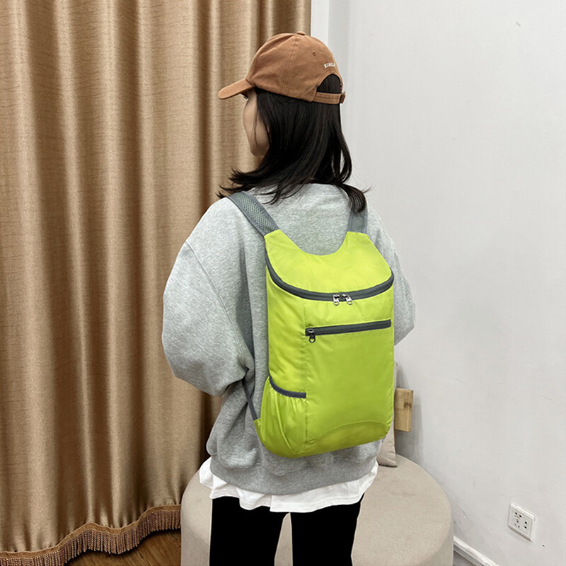 IPTY Lightweight Foldable Backpack Foldable Ultralight Outdoor Travel Backpack