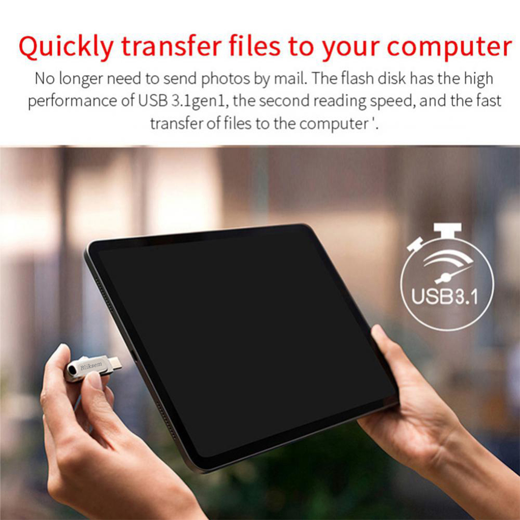 Bliksem Type-C Ổ USB Flash 32GB 64GB 128GB cho TYPE-C PC USB tốc độ cao Ổ USB Flash 128GB USB 2.0 TYPE-C 32GB 64GB ổ USB nhỏ