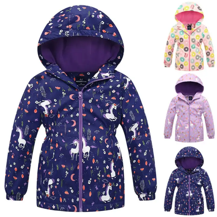 Kids fleece lined coat Clearance