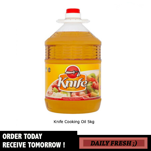 Knife Cooking Oil Minyak Masak 5kg Lazada