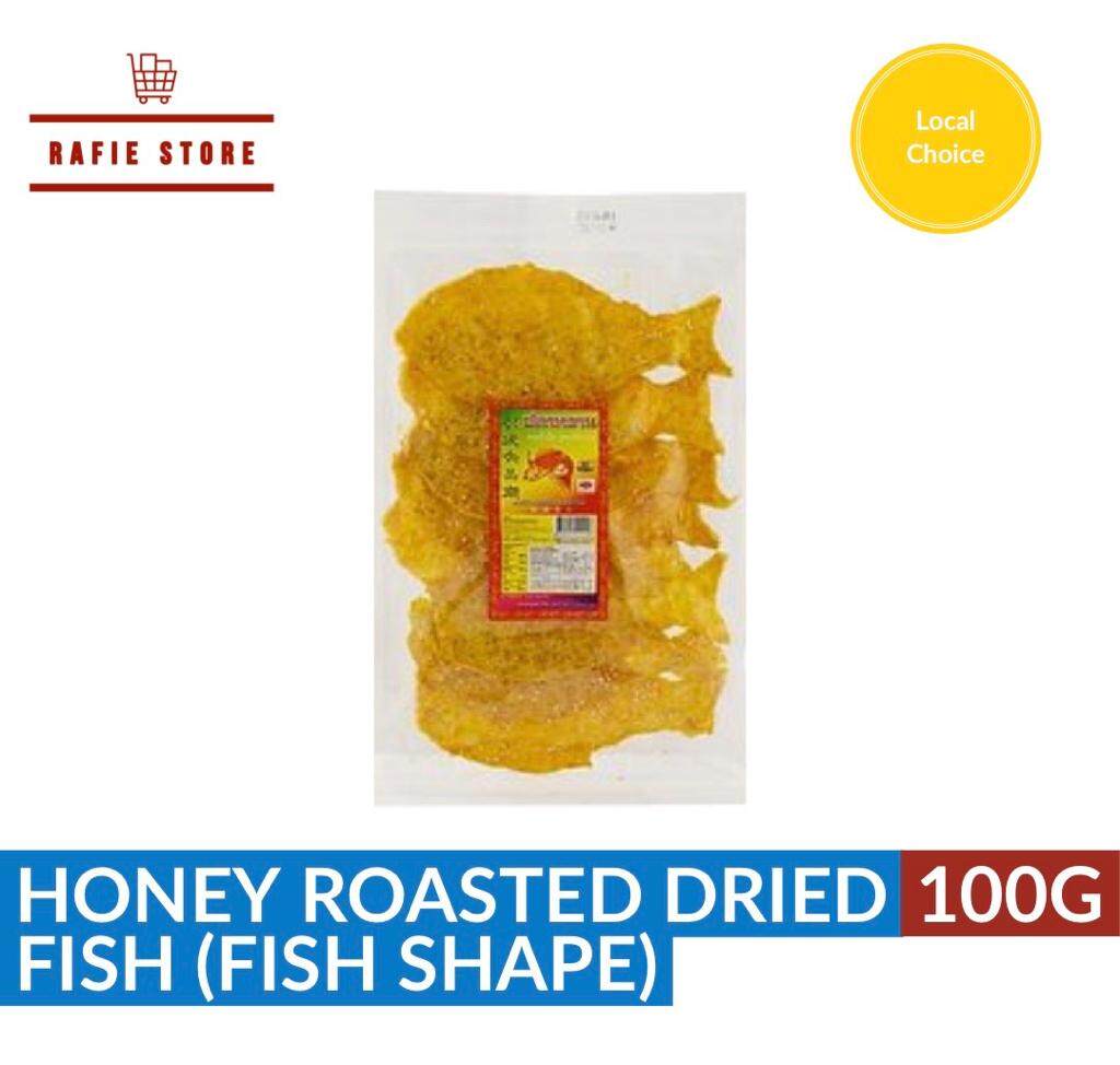 Buk Seng Honey Roasted Dried Fish (Fish Shape) 100g Lazada