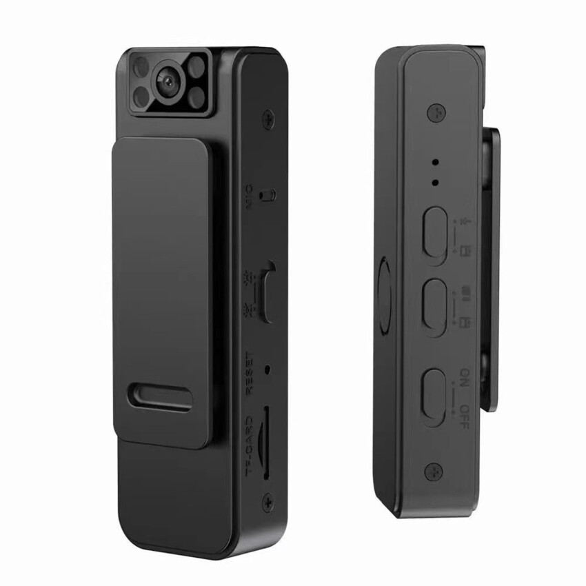 【Ready Stock】1pcs L8 Body Camera Mini Digital HD Camera Mini Camera Magnetic Motion Snapshot Loop Recording Camera Video Camera