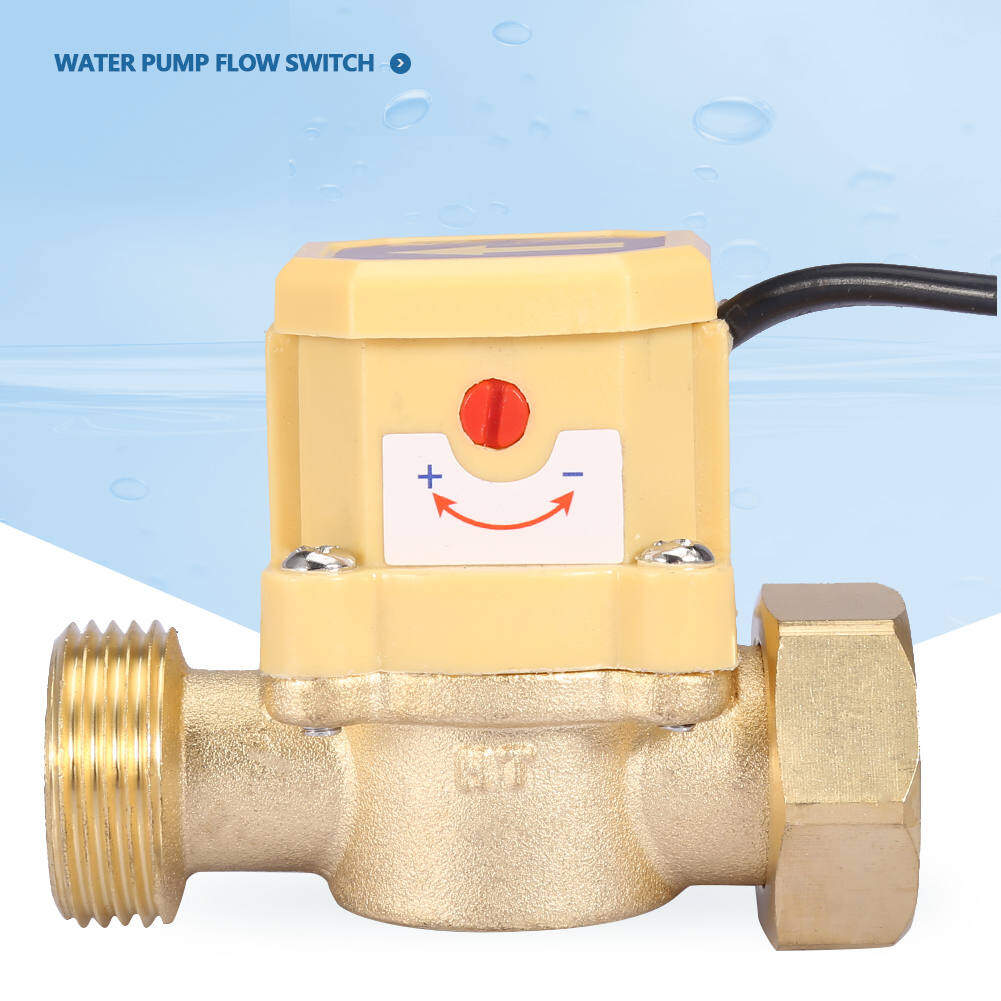 Zonejoy Công Tắc Bơm Nước Tự Động G3/4-G3/4, Công Tắc Điều Khiển Áp Suất Cảm Biến Lưu Lượng Có Thể Điều Chỉnh 220V