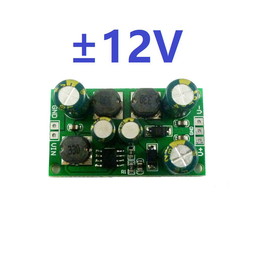 DC-DC Voltage Converter Boost-Buck Power Supply Module Positive Negative Voltage Dual Output 3-24V to ±5V ±9V ±12V ±15V Module