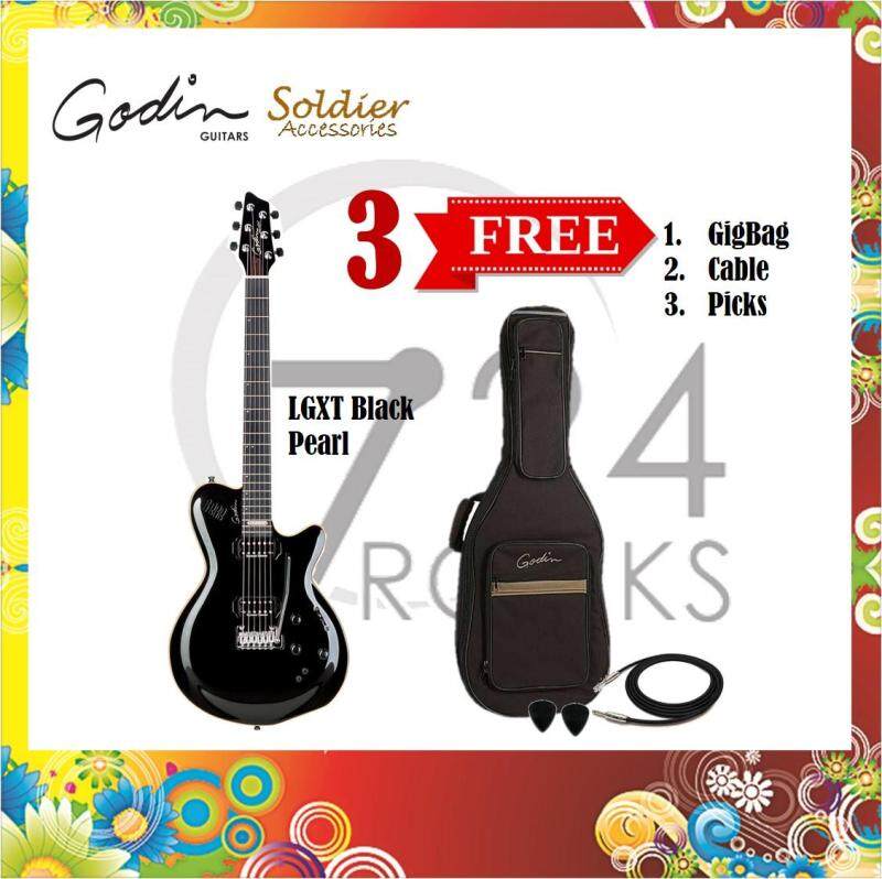 Godin LGXT Black Pearl Multi Voice Electric Guitar Malaysia