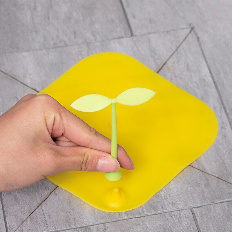 Shower Drain Floor Deodorant Cover Bathroom Silicone Sewer Insectproof