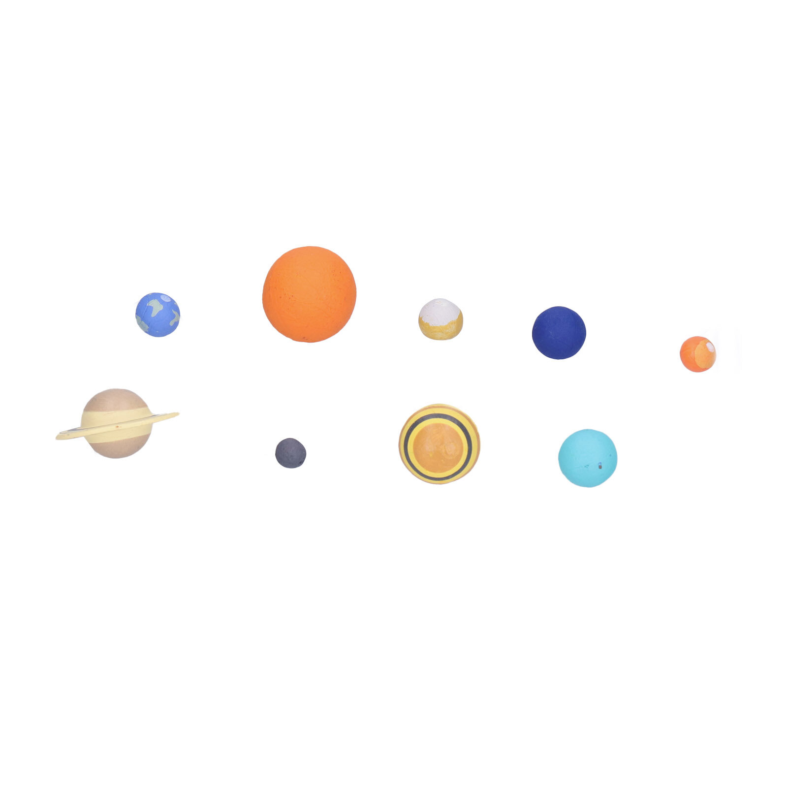 9pcs Solar System Teaching Model Planet Model Astronomy Science Early Learn Toy