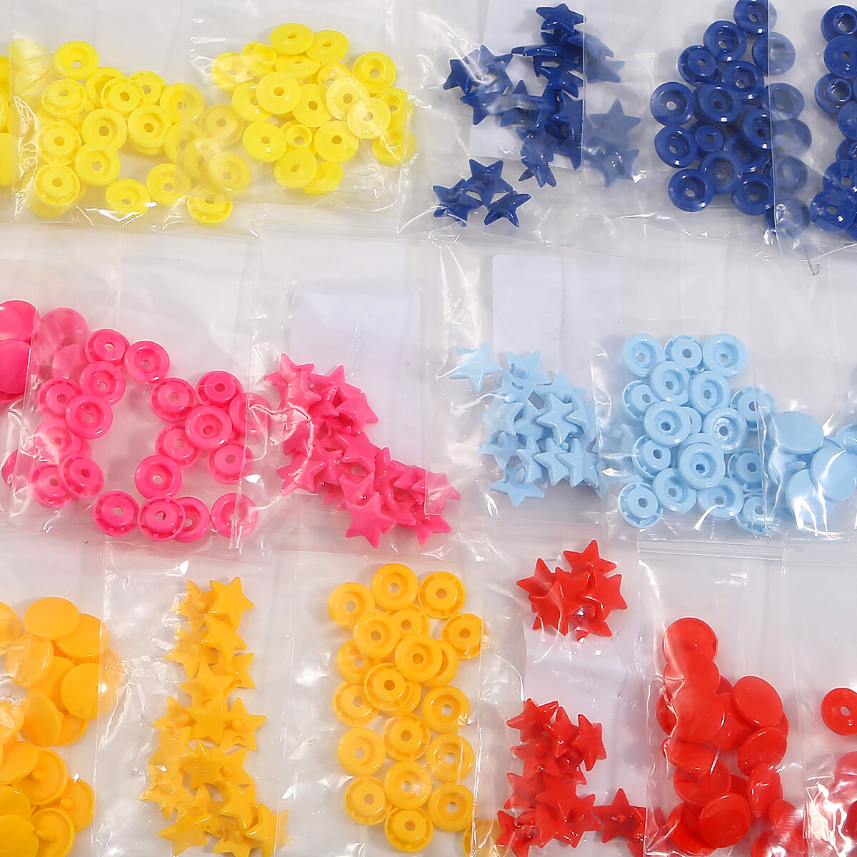 50pcs Multi Shape Plastic Cartoon Clothing Sewing Buttons Garment DIY  Accessories