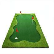 Indoor/Outdoor Golf Putting Green - 3 Holes, 100X300cm, Home