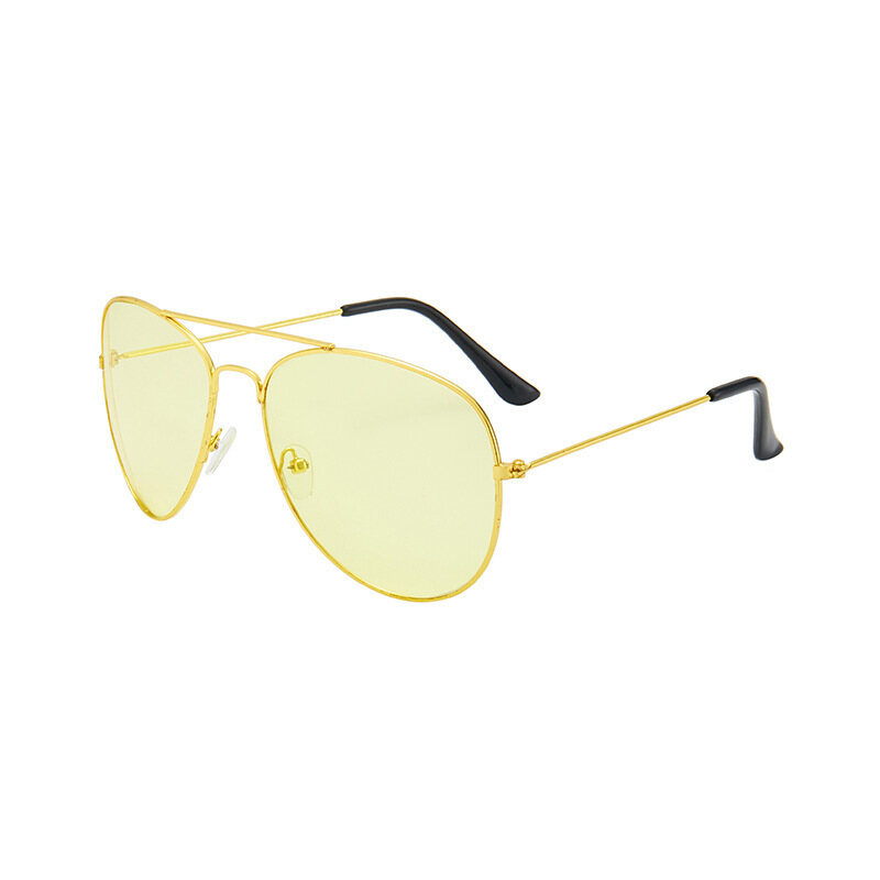 New Sunglasses Flying Sunglasses Men's and Women's Universal Color Film Large Frame Toad Sunglasses