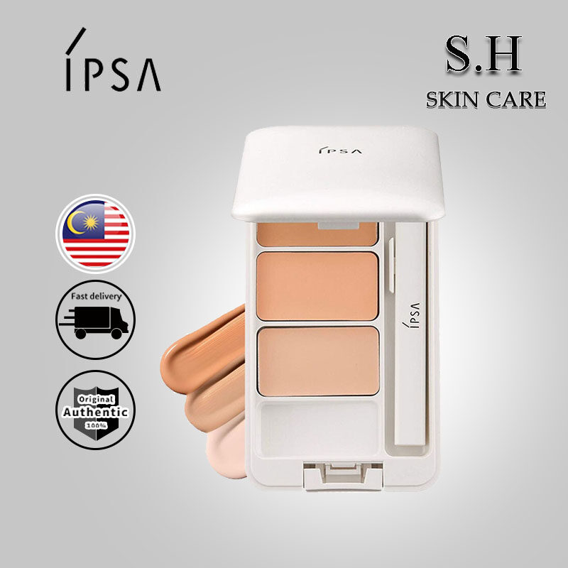 IPSA Concealer Pure and Flawless Threecolor Concealer Dark Circles