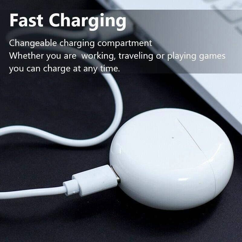 Pro6 Tai Nghe Không Dây Chân Thực Tai Nghe Bluetooth Điều Khiển Cảm Ứng Kèm Mic Tai Nghe Âm Thanh Nổi TWS Chống Nước Tai Nghe Thể Thao