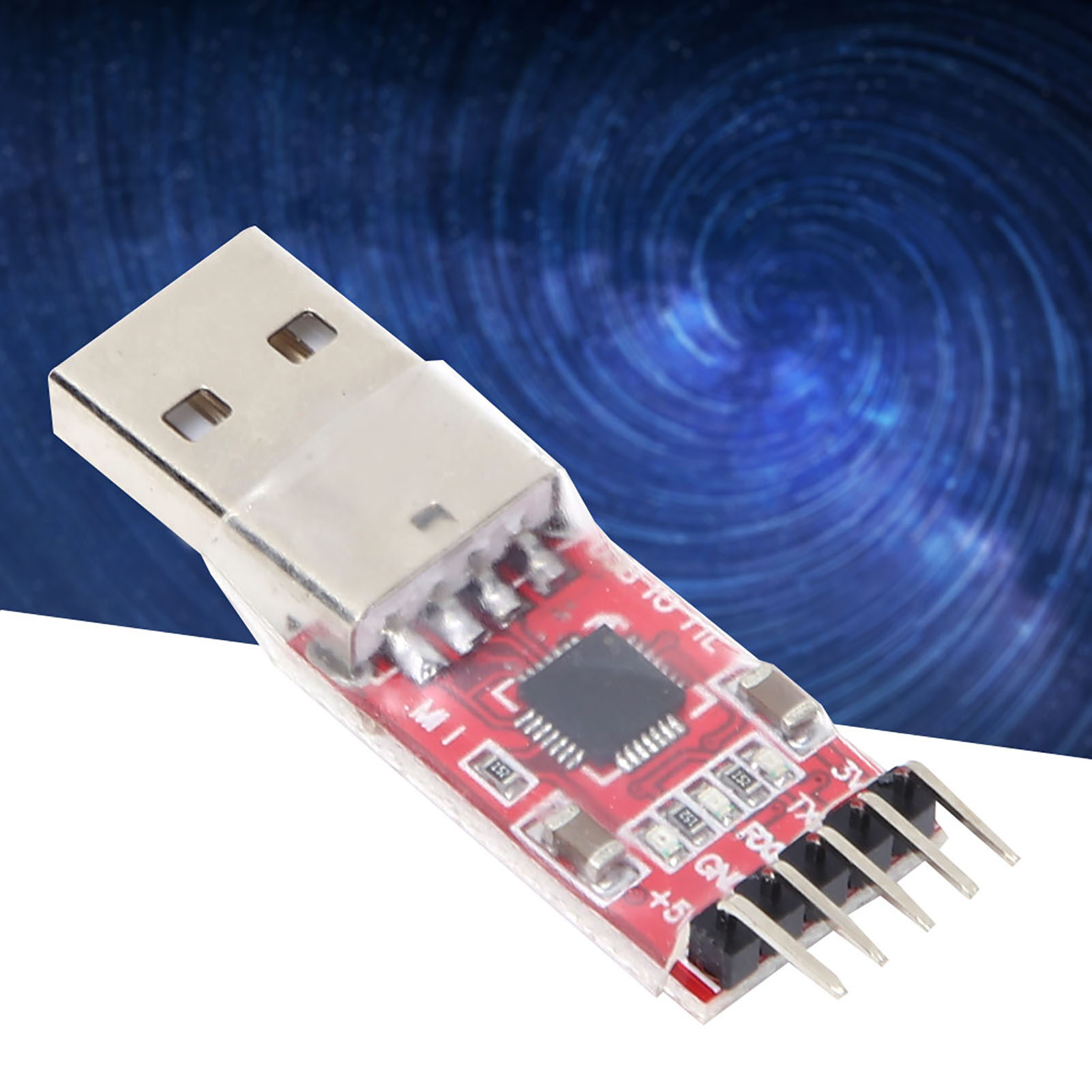 USB To TTL Serial Module Serial Adapter With LED Indicator For DIY Teaching