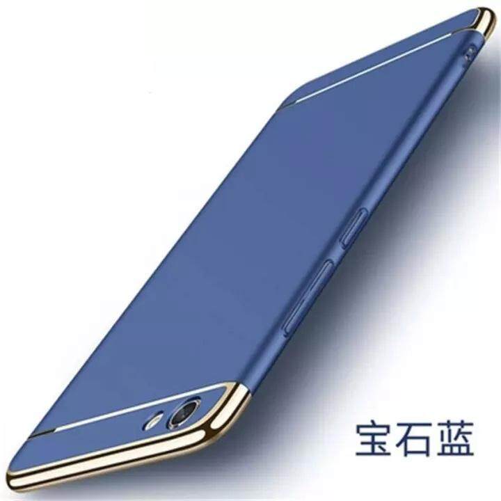 Rp 62.000. Untuk VIVO Y66/Y65 3 In 1 Anti-Slip Tekstur Logam Dilapisi Lukisan Bumper + Matte Hard penutup Belakang CaseIDR62000