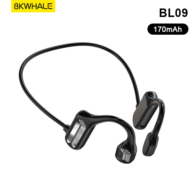 BKWHALE BL09 / K69 Bone Conduction Headphones Wireless Bluetooth Earphones Wireless Sports Waterproof headset with microphone