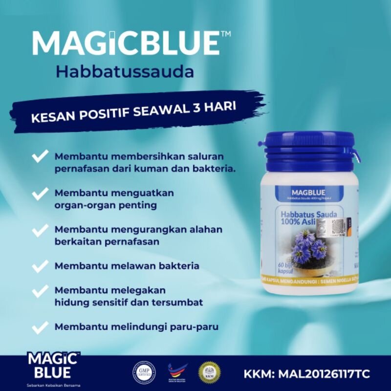 Habatussauda magic blue